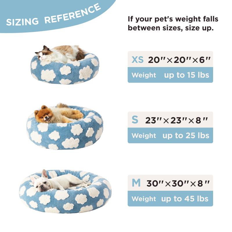 Round warm pet cat house and dog house