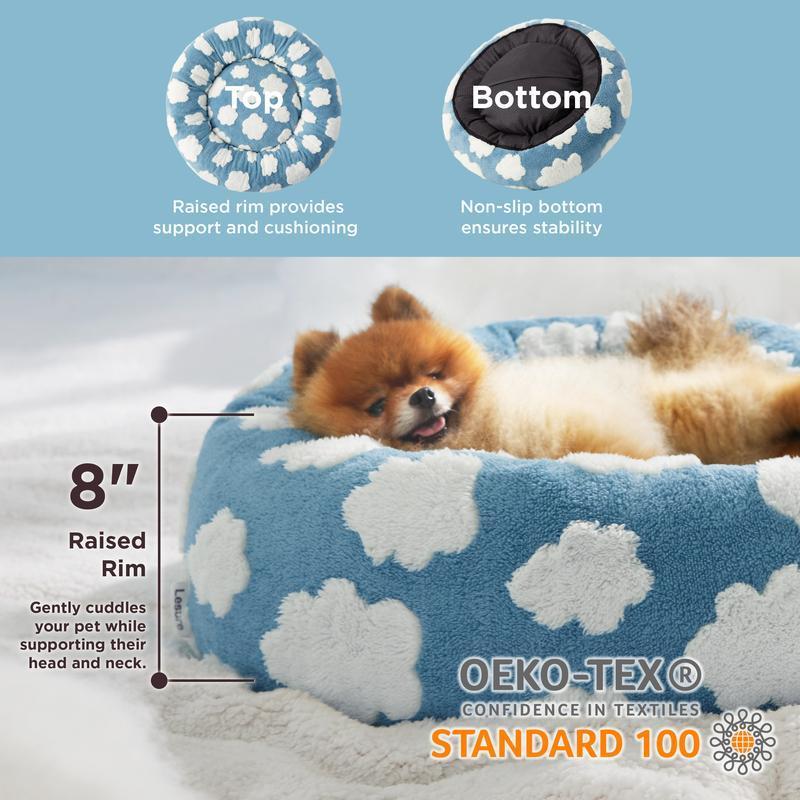 Round warm pet cat house and dog house